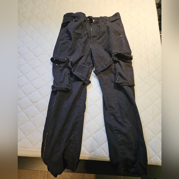 Black Utility Pants - Picture 2 of 4